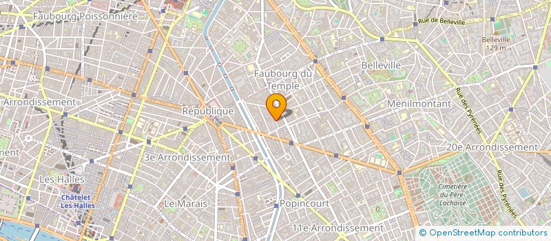 localisation de l'entreprise MONSIEUR OLIVIER BRIAND  PARIS