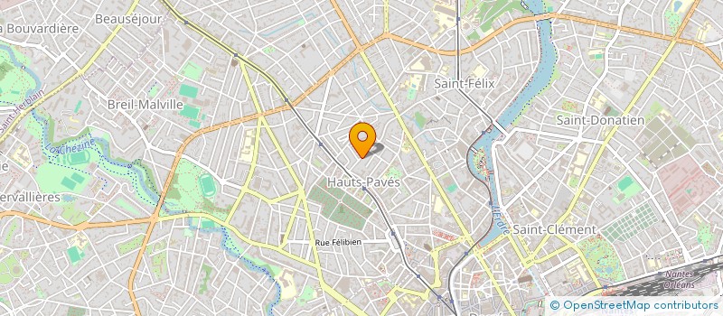localisation de l'entreprise MONSIEUR OLIVIER BRIAND à NANTES