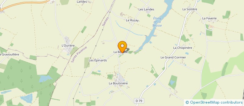 localisation de l'entreprise MONSIEUR OLIVIER BRIAND à SAINTE-PAZANNE