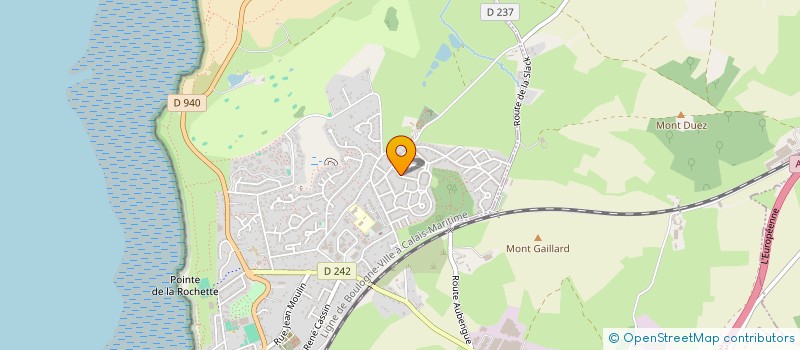 localisation de l'entreprise MONSIEUR OLIVIER BRICHE  WIMEREUX