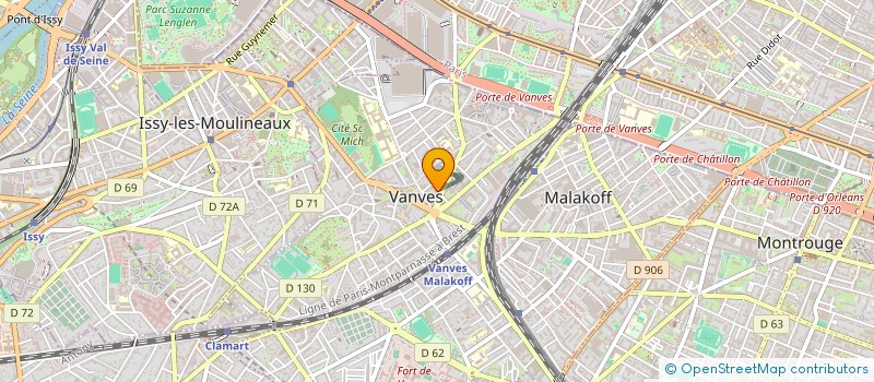 localisation de l'entreprise MONSIEUR OLIVIER BRICHET à VANVES