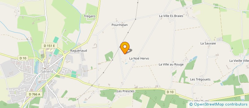 localisation de l'entreprise MONSIEUR OLIVIER BRIEND  SERENT