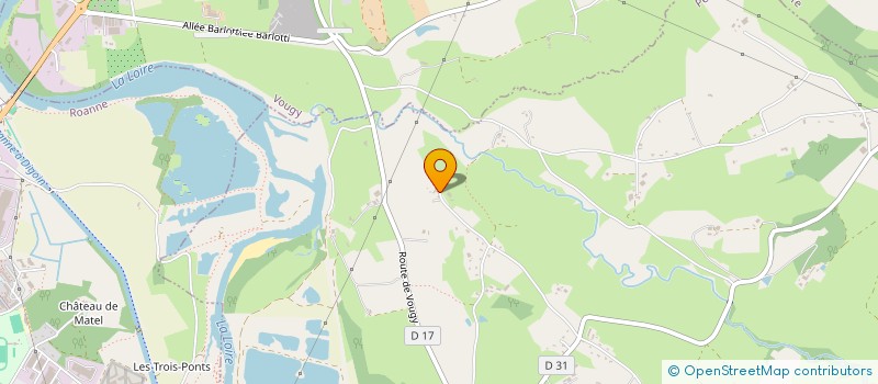 localisation de l'entreprise MONSIEUR OLIVIER BRIENNON  PERREUX