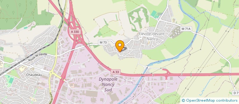 localisation de l'entreprise MONSIEUR OLIVIER BRIEY  FLEVILLE-DEVANT-NANCY