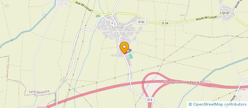 localisation de l'entreprise MONSIEUR OLIVIER BRIFFOND à SAINT-BEAUZIRE