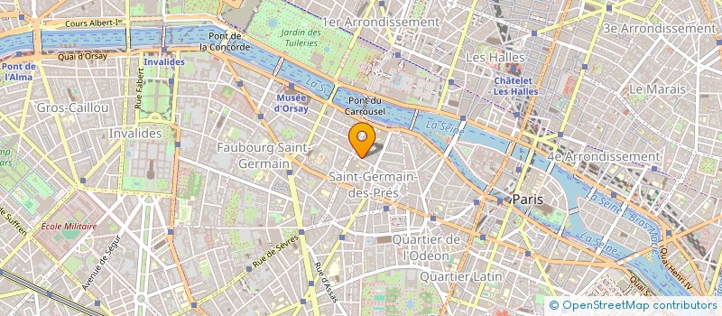 localisation de l'entreprise MONSIEUR OLIVIER BRILLARD  PARIS