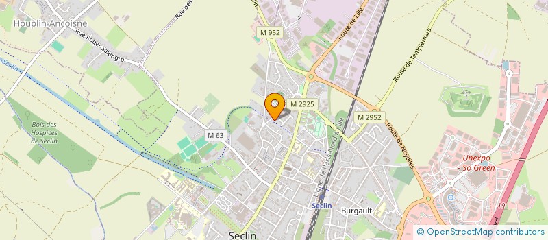 localisation de l'entreprise MONSIEUR OLIVIER BROHEZ  SECLIN