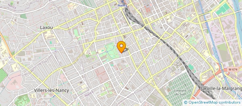 localisation de l'entreprise MONSIEUR OLIVIER BRONDEAU  NANCY