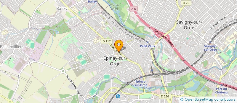 localisation de l'entreprise MONSIEUR OLIVIER BRONNER à EPINAY-SUR-ORGE