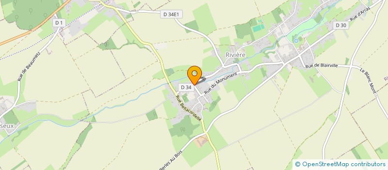 localisation de l'entreprise MONSIEUR OLIVIER BROUEZ  RIVIERE