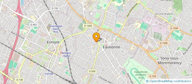 localisation de l'entreprise MONSIEUR OLIVIER BRUOT à EAUBONNE