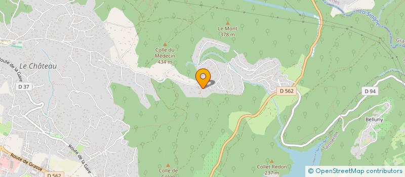 localisation de l'entreprise MONSIEUR OLIVIER BUCKEL  MONTAUROUX