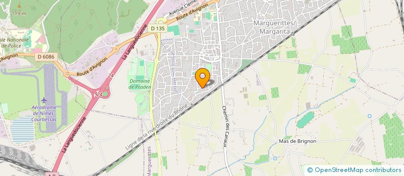 localisation de l'entreprise MONSIEUR OLIVIER BUENO  MARGUERITTES