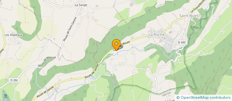 localisation de l'entreprise MONSIEUR OLIVIER BUISSON  SAINT-BUEIL