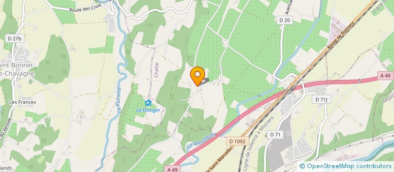 localisation de l'entreprise MONSIEUR OLIVIER BUISSON  CHATTE