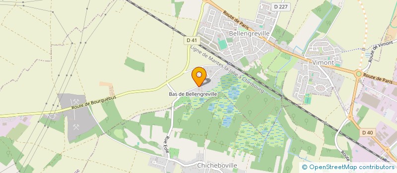 localisation de l'entreprise MONSIEUR OLIVIER BUNEL à BELLENGREVILLE