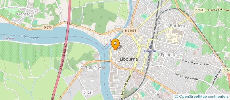 localisation de l'entreprise MONSIEUR OLIVIER BURATTO  LIBOURNE