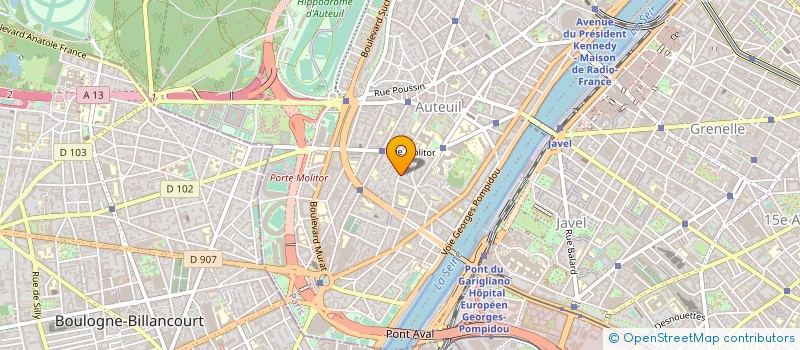 localisation de l'entreprise MONSIEUR OLIVIER BURIN  PARIS