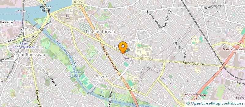 localisation de l'entreprise MONSIEUR OLIVIER BUSCOZ  NANTES