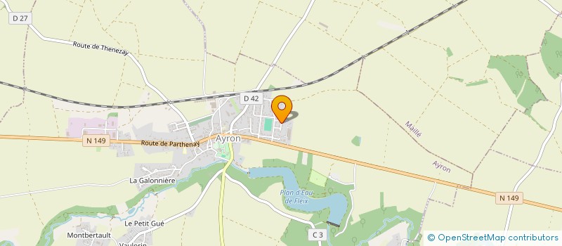 localisation de l'entreprise MONSIEUR OLIVIER CABANES  AYRON