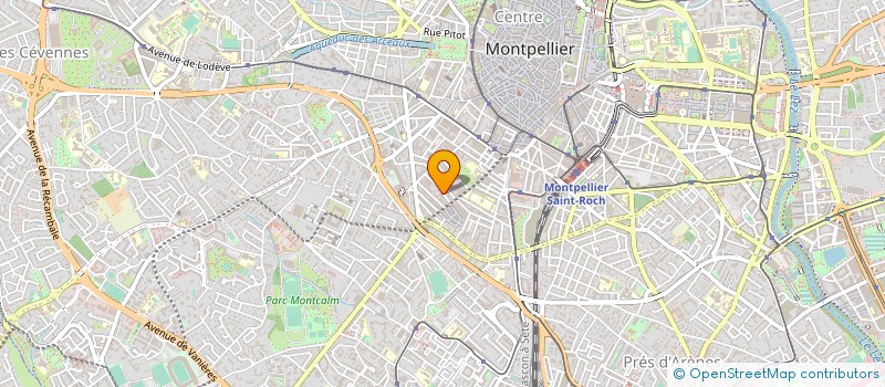 localisation de l'entreprise MONSIEUR OLIVIER CABLAT à MONTPELLIER
