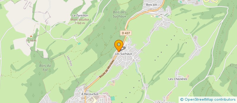 localisation de l'entreprise MONSIEUR OLIVIER CACHOT  LES FINS