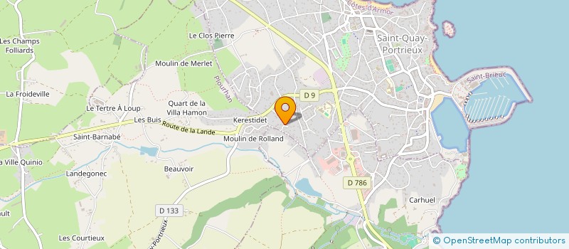 localisation de l'entreprise MONSIEUR OLIVIER CAEN  SAINT-QUAY-PORTRIEUX