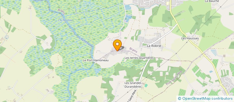 localisation de l'entreprise MONSIEUR OLIVIER CALVOZ  PORT-SAINT-PERE