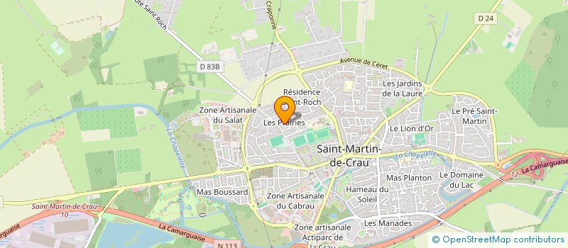 localisation de l'entreprise MONSIEUR OLIVIER CAMLITI  SAINT-MARTIN-DE-CRAU