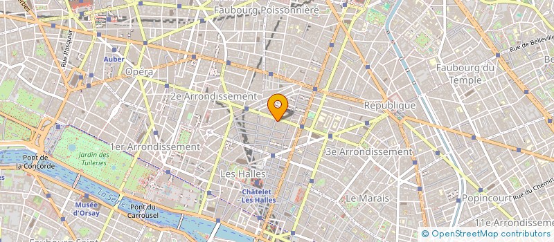 localisation de l'entreprise MONSIEUR OLIVIER CAMPAGNE  PARIS