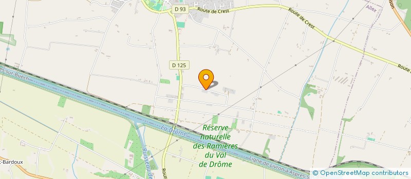 localisation de l'entreprise MONSIEUR OLIVIER CAMPAGNOLLE  ALLEX