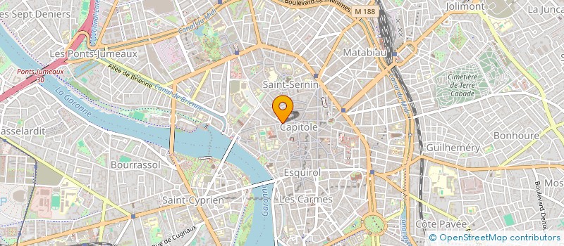 localisation de l'entreprise MONSIEUR OLIVIER CANDOULIVES à TOULOUSE
