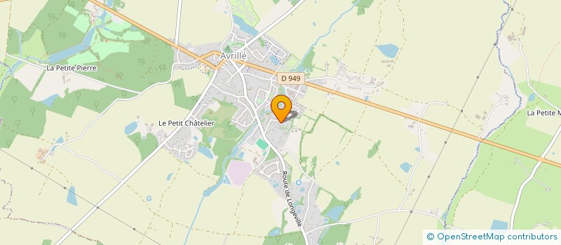 localisation de l'entreprise MONSIEUR OLIVIER CANNONE  AVRILLE