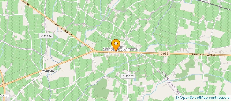 localisation de l'entreprise MONSIEUR OLIVIER CANOLLE à SAINT-SULPICE-DE-FALEYRENS