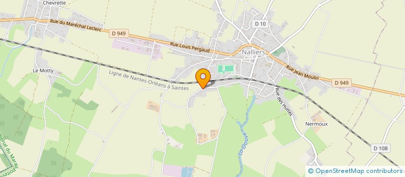 localisation de l'entreprise MONSIEUR OLIVIER CANTIN  NALLIERS