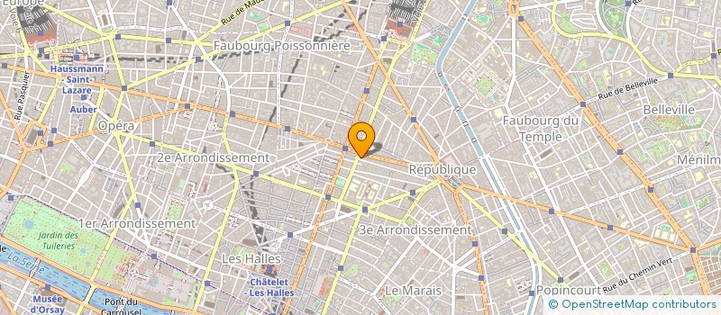 localisation de l'entreprise MONSIEUR OLIVIER CANUEL  PARIS