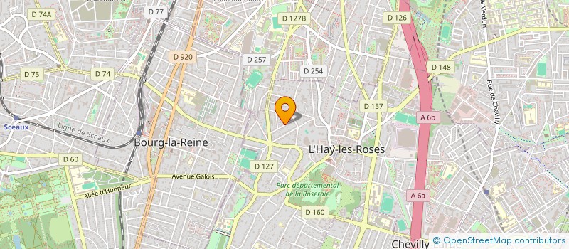 localisation de l'entreprise MONSIEUR OLIVIER CAPALDI à L HAY LES ROSES