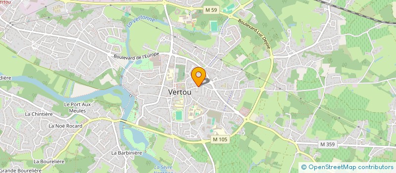 localisation de l'entreprise MONSIEUR OLIVIER CAPELLE  VERTOU