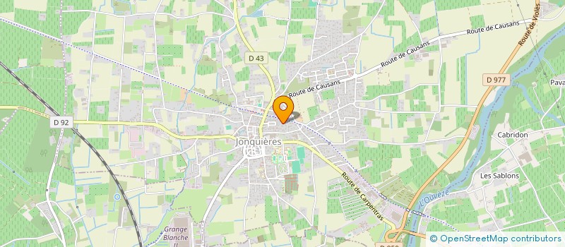 localisation de l'entreprise MONSIEUR OLIVIER CARDON  JONQUIERES