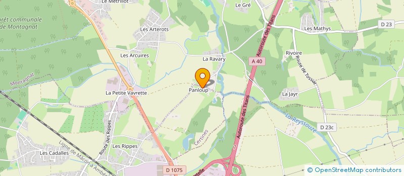 localisation de l'entreprise MONSIEUR OLIVIER CARLET à CERTINES