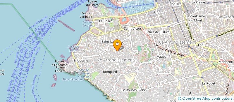 localisation de l'entreprise MONSIEUR OLIVIER CARLOTTI à MARSEILLE
