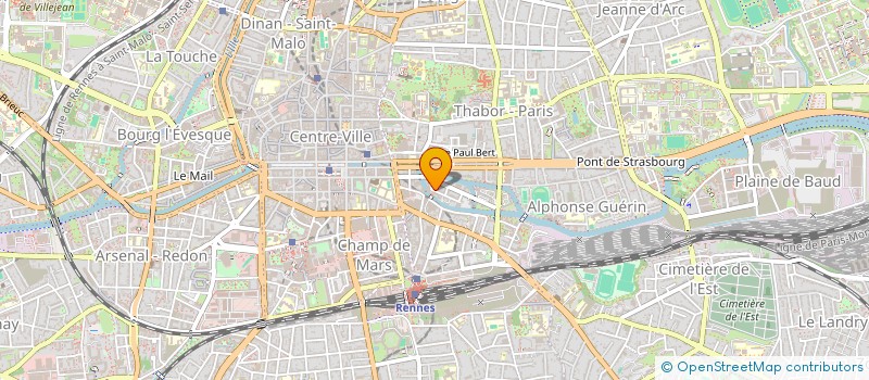 localisation de l'entreprise MONSIEUR OLIVIER CARO  RENNES