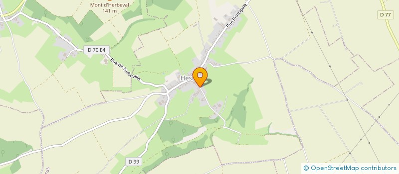 localisation de l'entreprise MONSIEUR OLIVIER CARON  HESTRUS