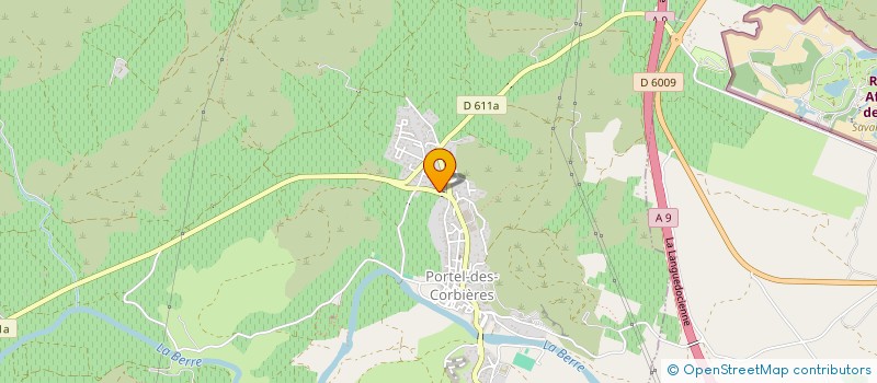 localisation de l'entreprise MONSIEUR OLIVIER CARON  PORTEL-DES-CORBIERES