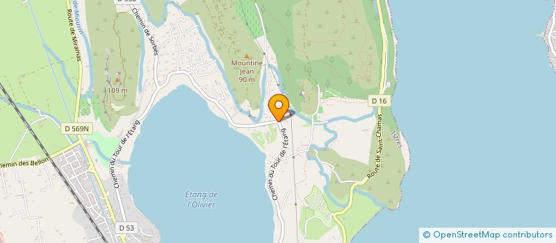 localisation de l'entreprise MONSIEUR OLIVIER CARRARA  ISTRES