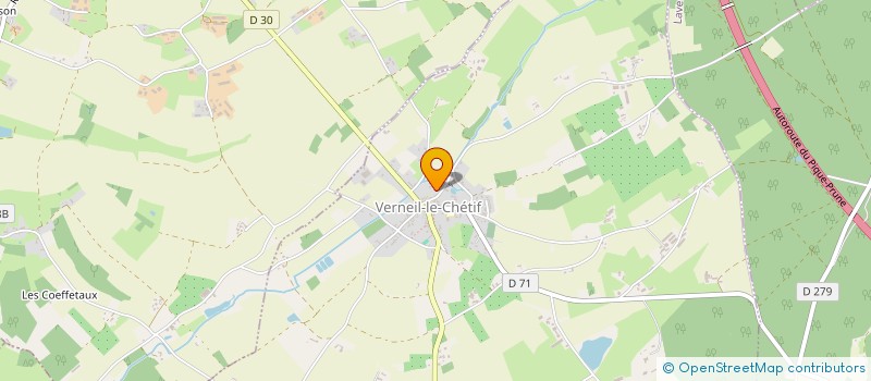 localisation de l'entreprise MONSIEUR OLIVIER CARRE  VERNEIL-LE-CHETIF