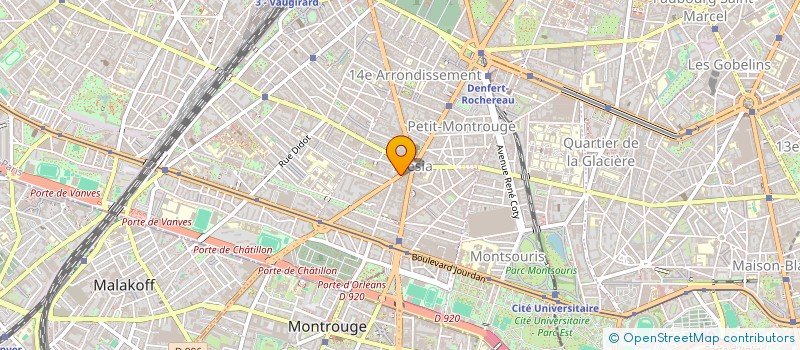 localisation de l'entreprise MONSIEUR OLIVIER CARREAU  PARIS