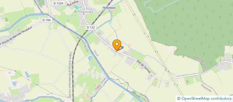 localisation de l'entreprise MONSIEUR OLIVIER CARTON à THIENNES