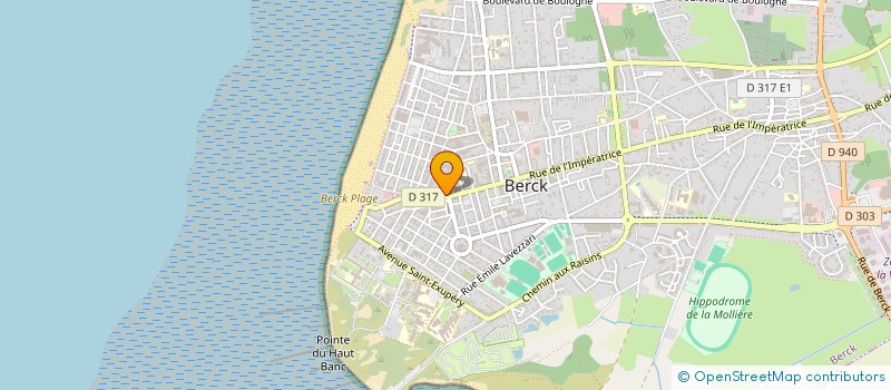 localisation de l'entreprise MONSIEUR OLIVIER CARUSO  BERCK