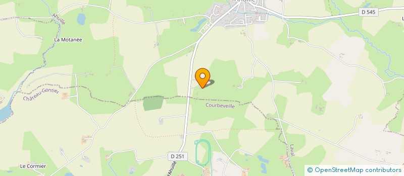 localisation de l'entreprise MONSIEUR OLIVIER CARY  AHUILLE